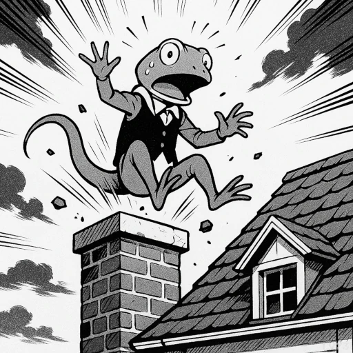 アリスに吹き飛ばされたビル