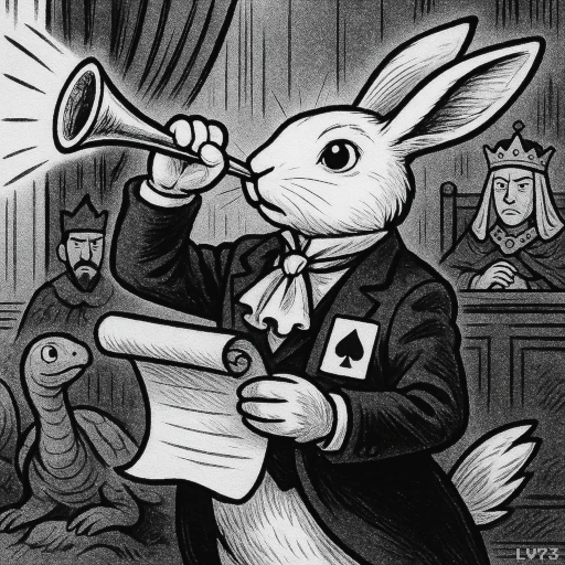 裁判の白ウサギ
