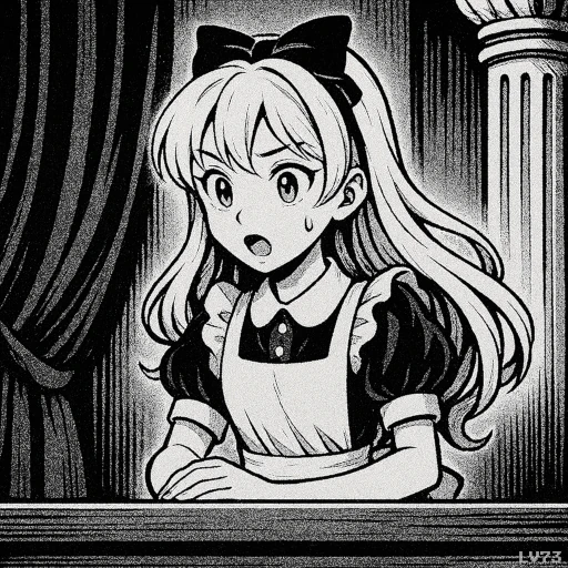 証言をするアリス